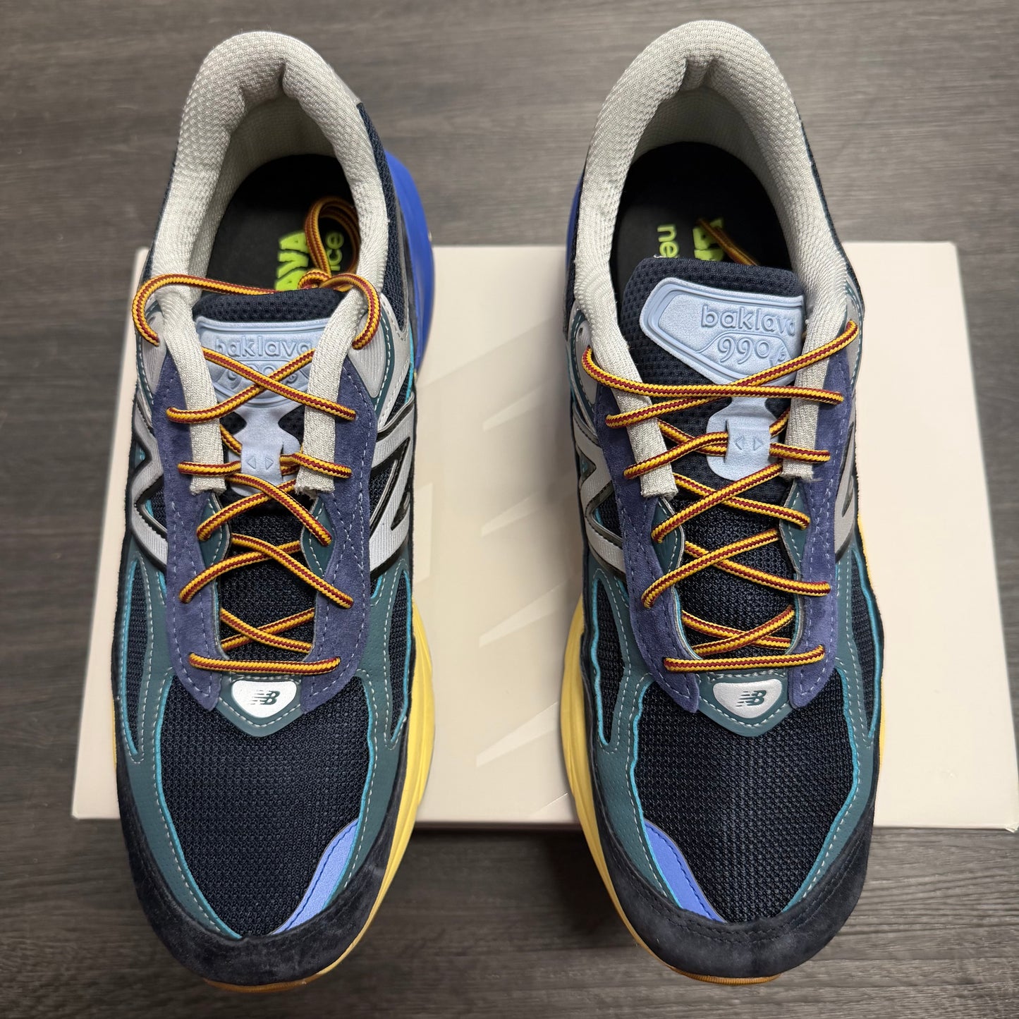 New Balance 990v6 MiUSA Action Bronson Lapis Lazuli U10.5