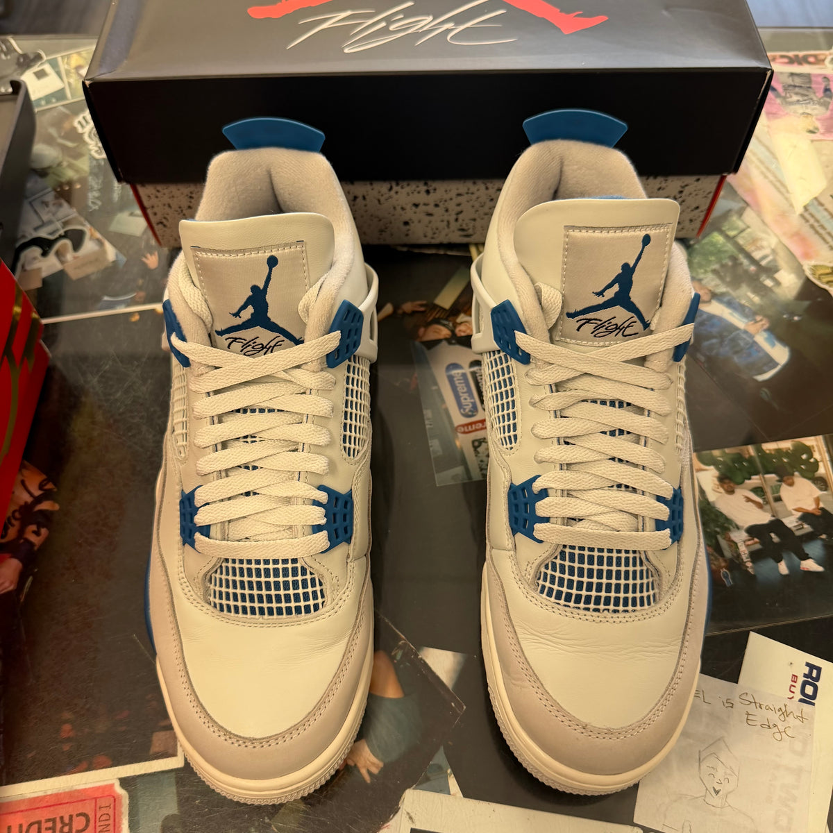 Jordan 4 Retro Military Blue (2024) U10