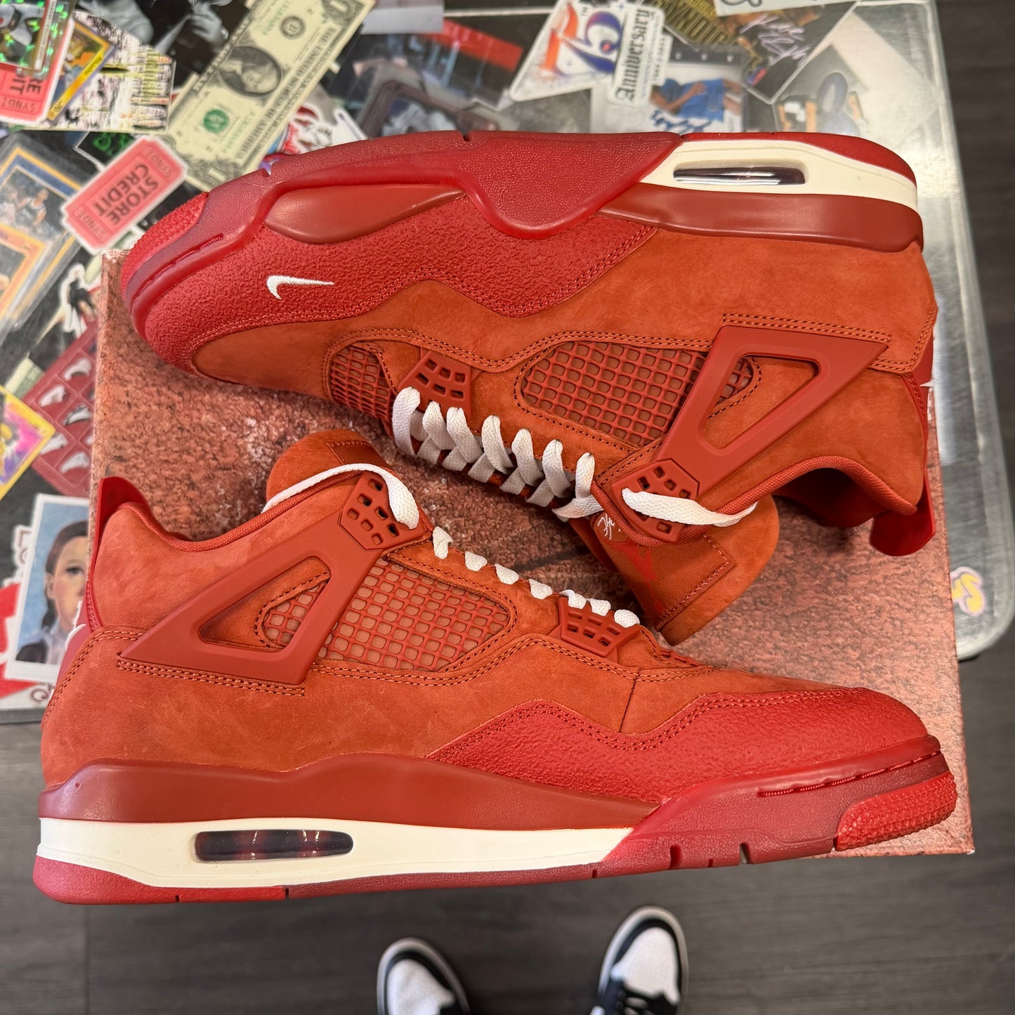 Air Jordan 4 Retro OG SP Nigel Sylvester Brick by Brick U11