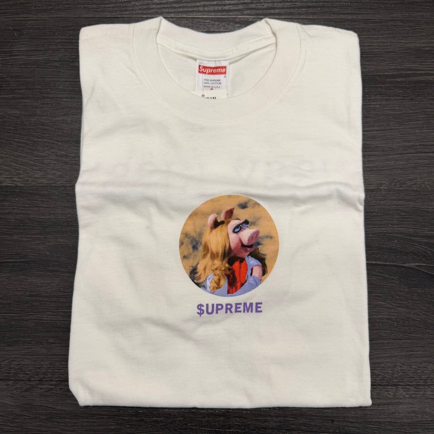 Supreme Miss Piggy Tee White