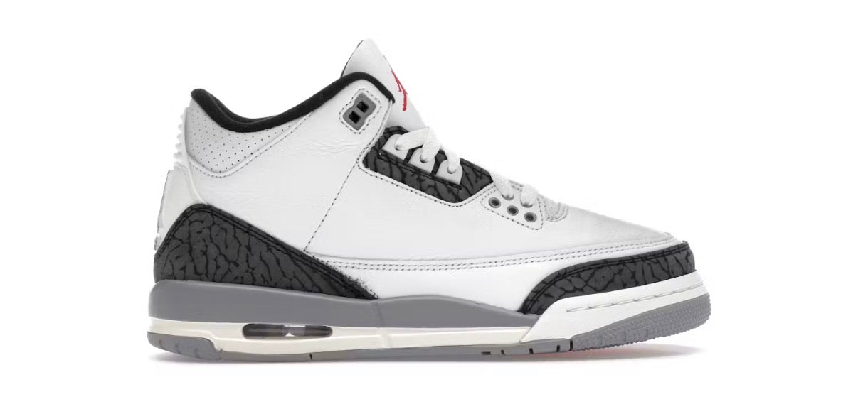 Jordan 3 Retro Cement Grey (GS)