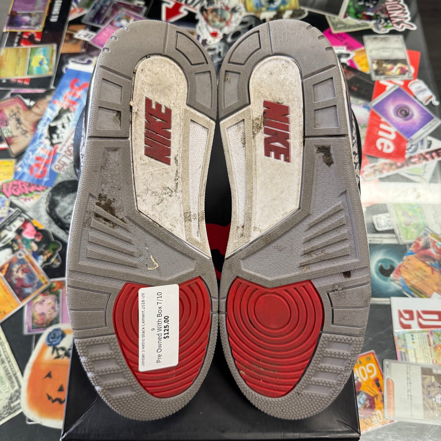 Jordan 3 Retro Black Cement 2018 U9