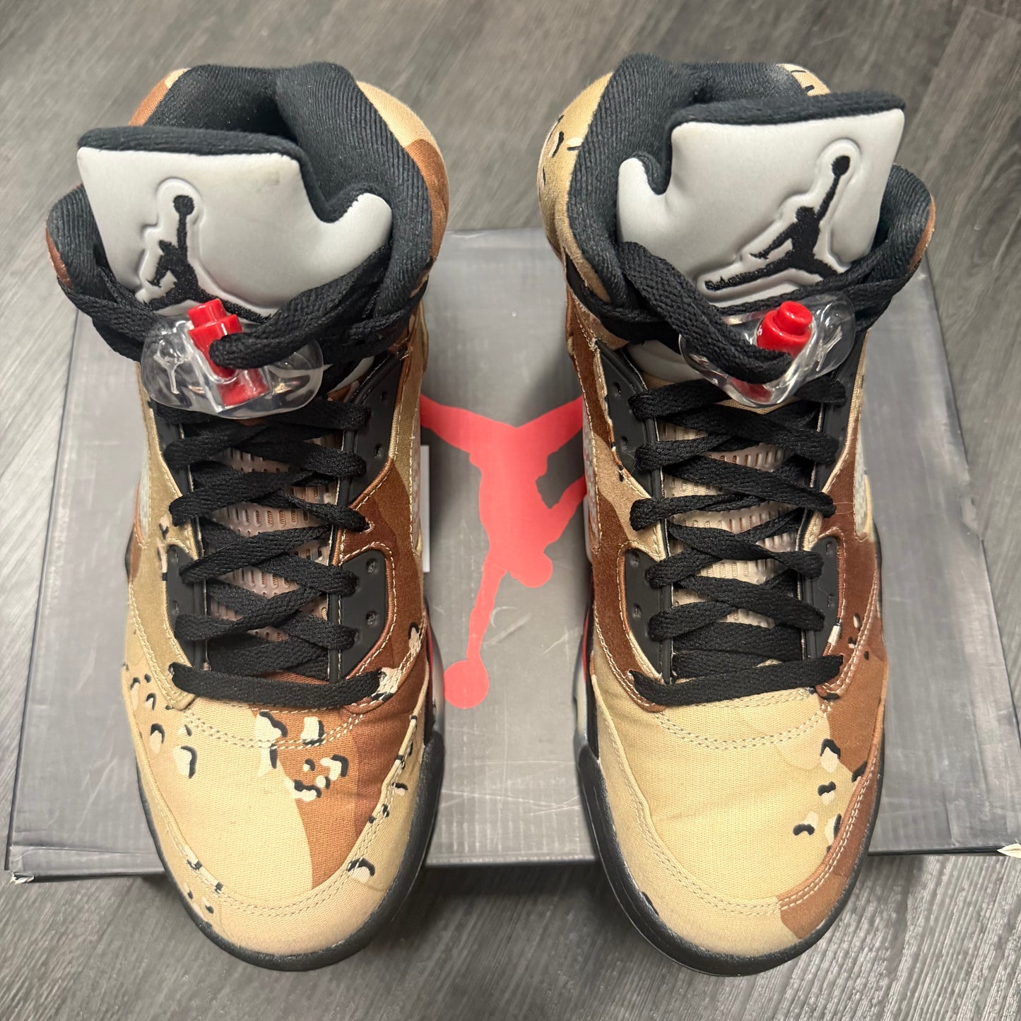 Jordan 5 Retro Supreme Desert Camo