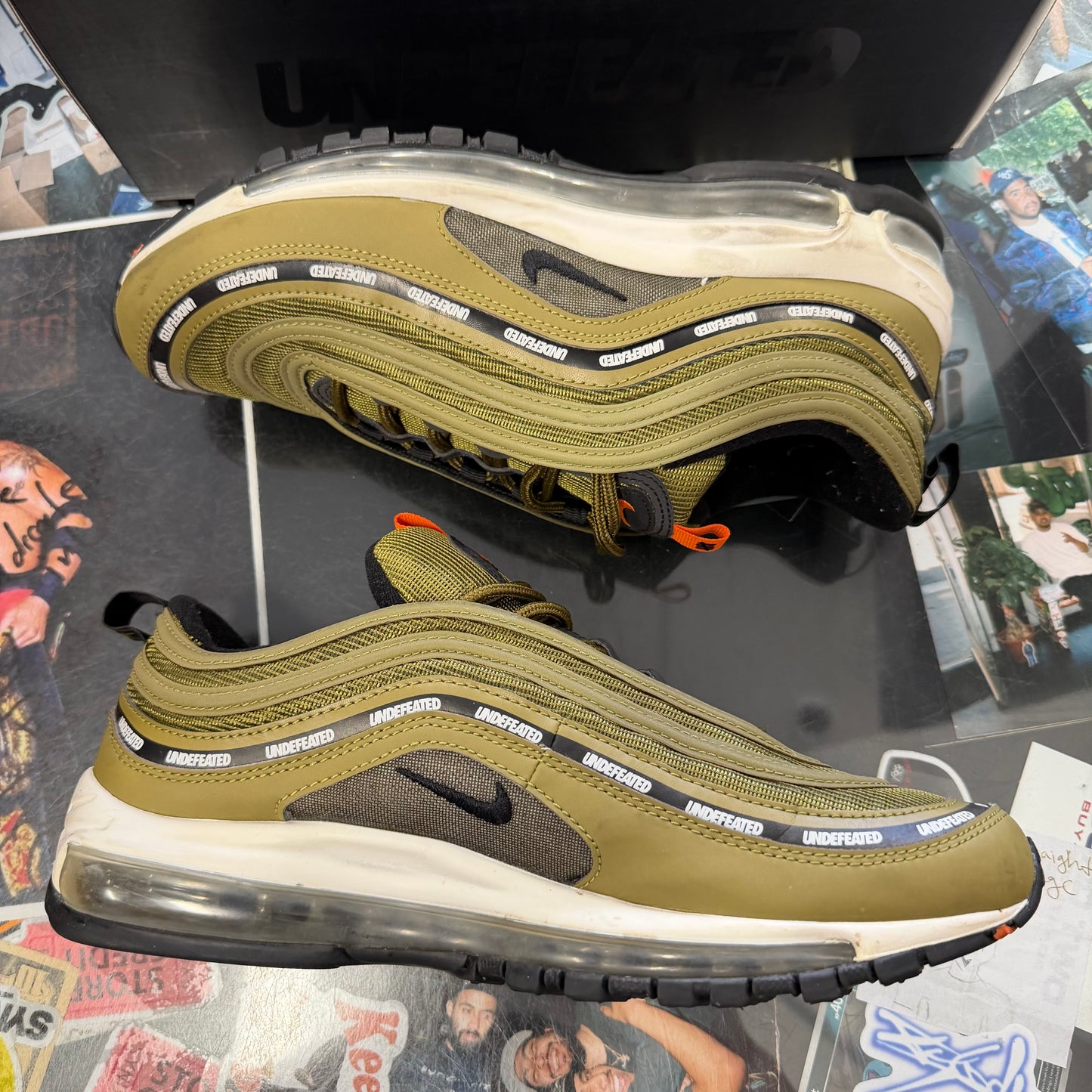 Nike Air Max 97 Undefeated Black Militia Green 2020 U10
