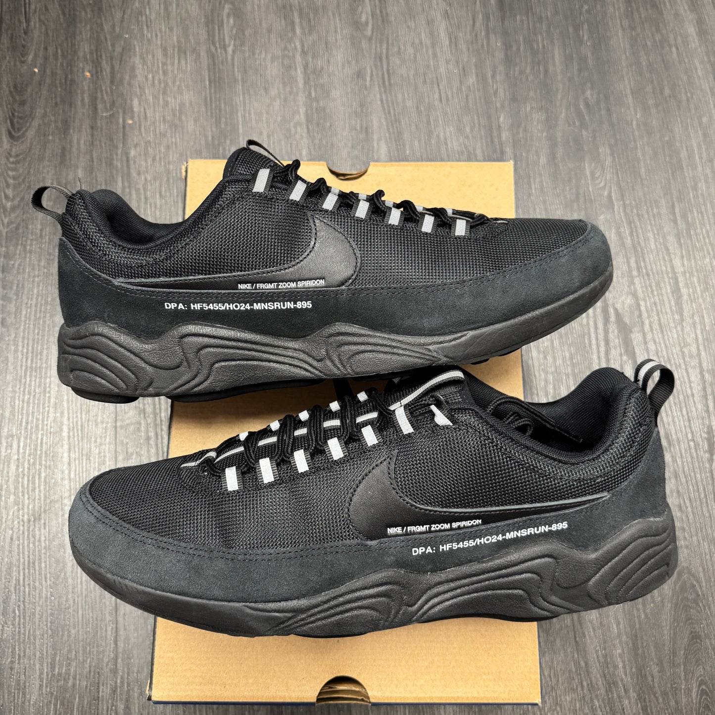 Nike Air Zoom Spiridon Fragment Design Black