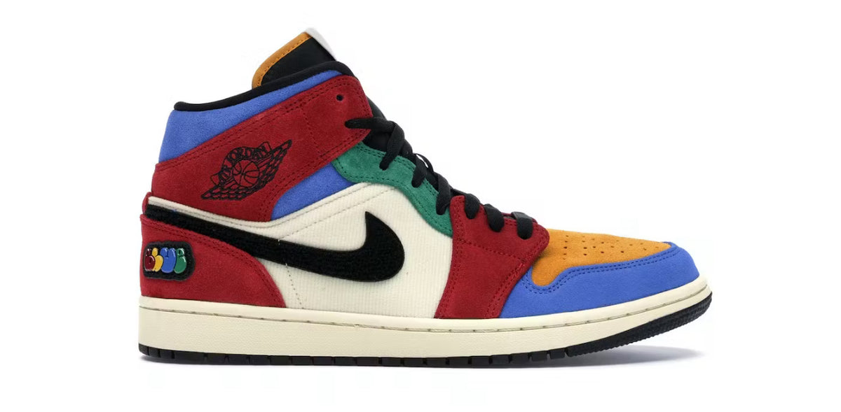 Jordan 1 Mid Fearless Blue The Great U9
