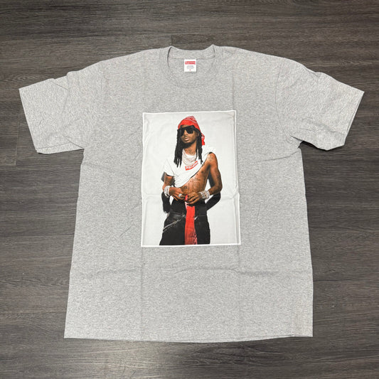 Supreme Playboi Carti Tee Heather Grey