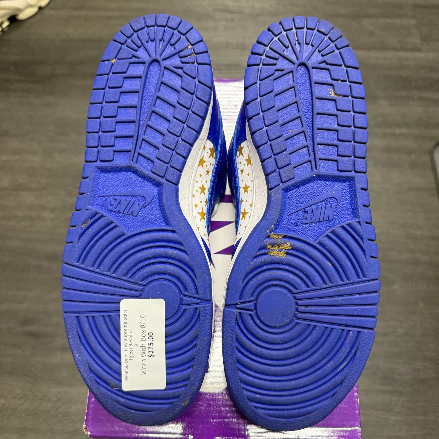 Nike SB Dunk Low Supreme Stars Hyper Royal U
