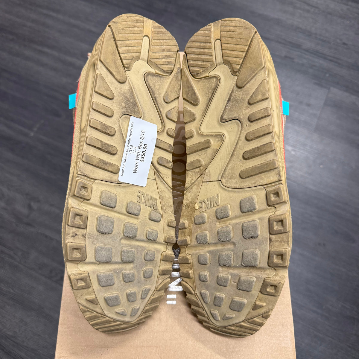 Nike Air Max 90 Off White Desert Ore U11.5