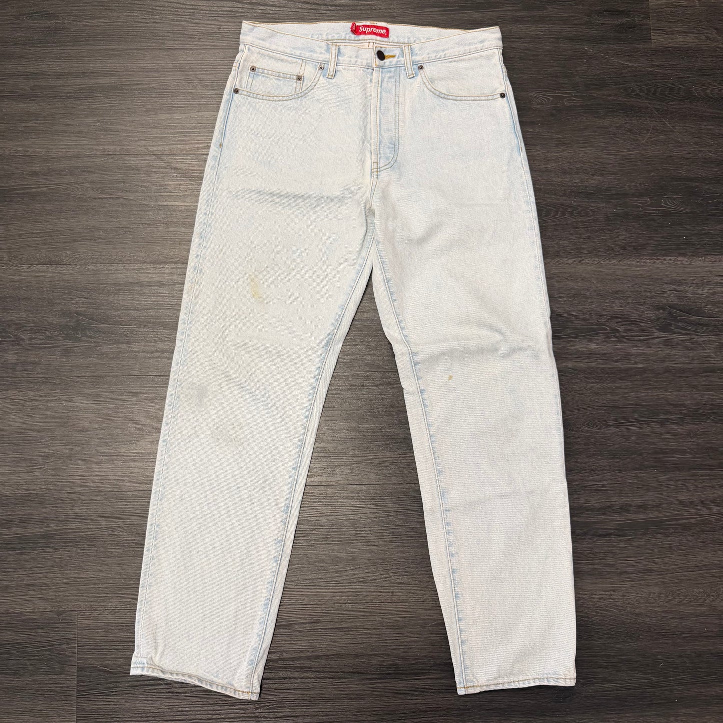 Supreme Star Regular Jean Light Wash