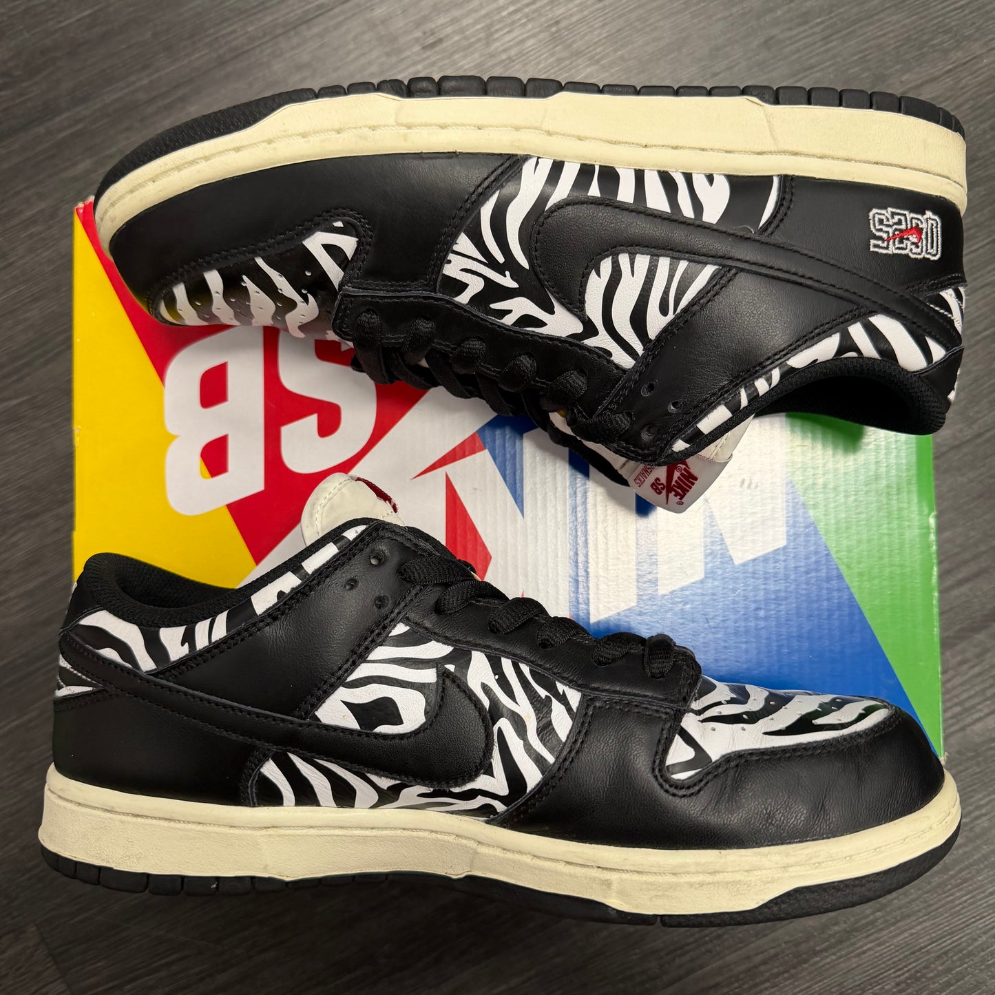 Nike SB Dunk Low OG QS Quartersnacks Zebra U