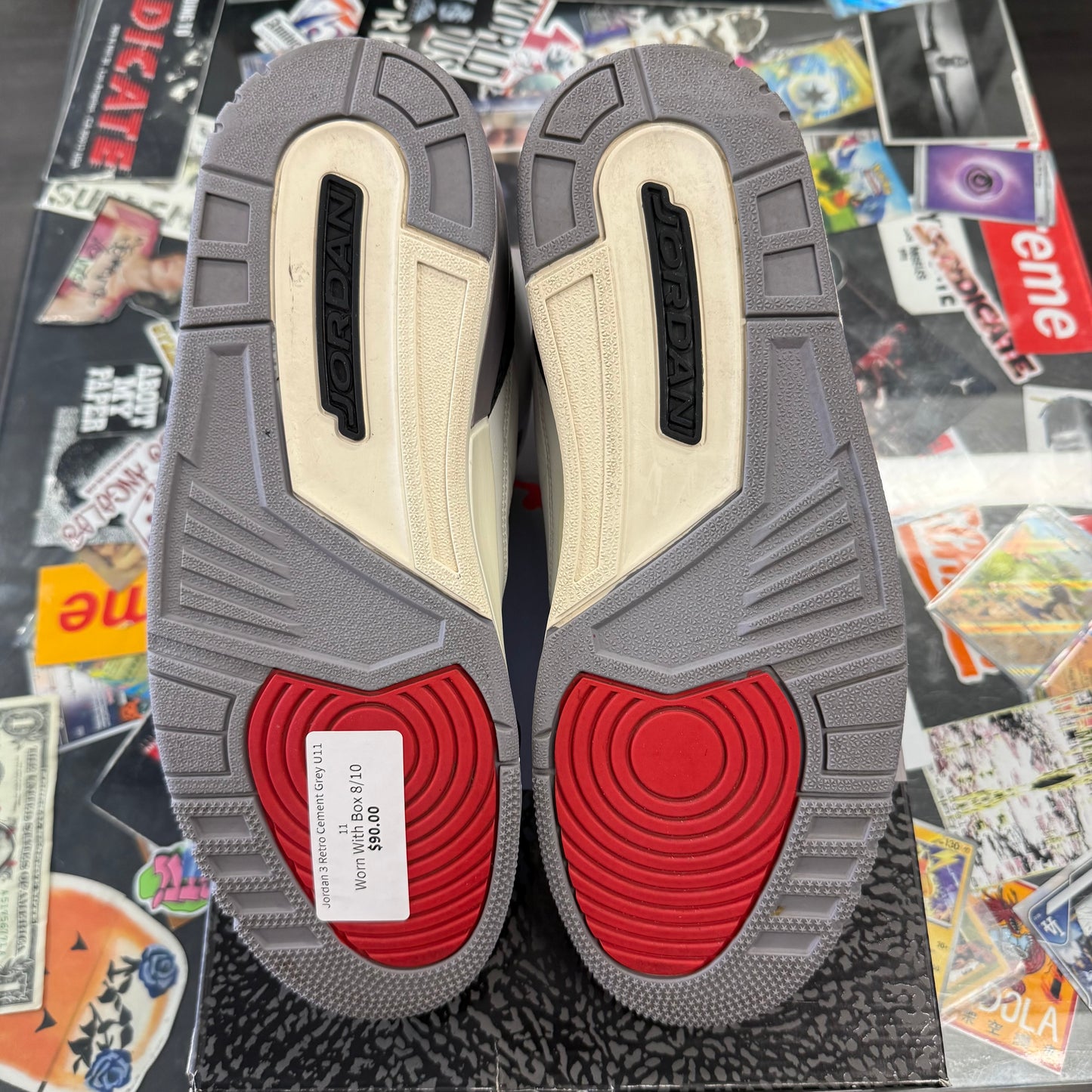 Jordan 3 Retro Cement Grey U11
