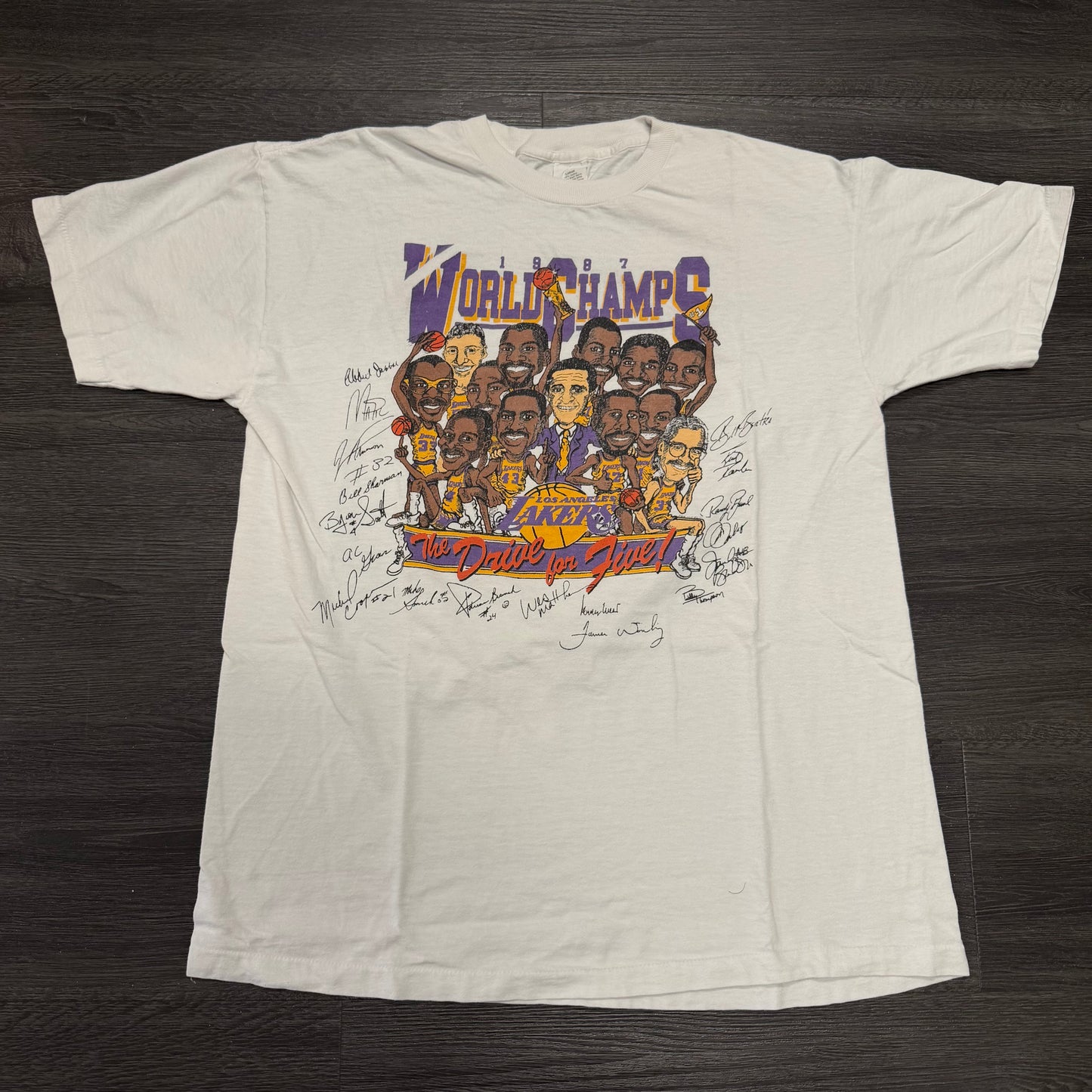Lakers 1987 Vintage Tee