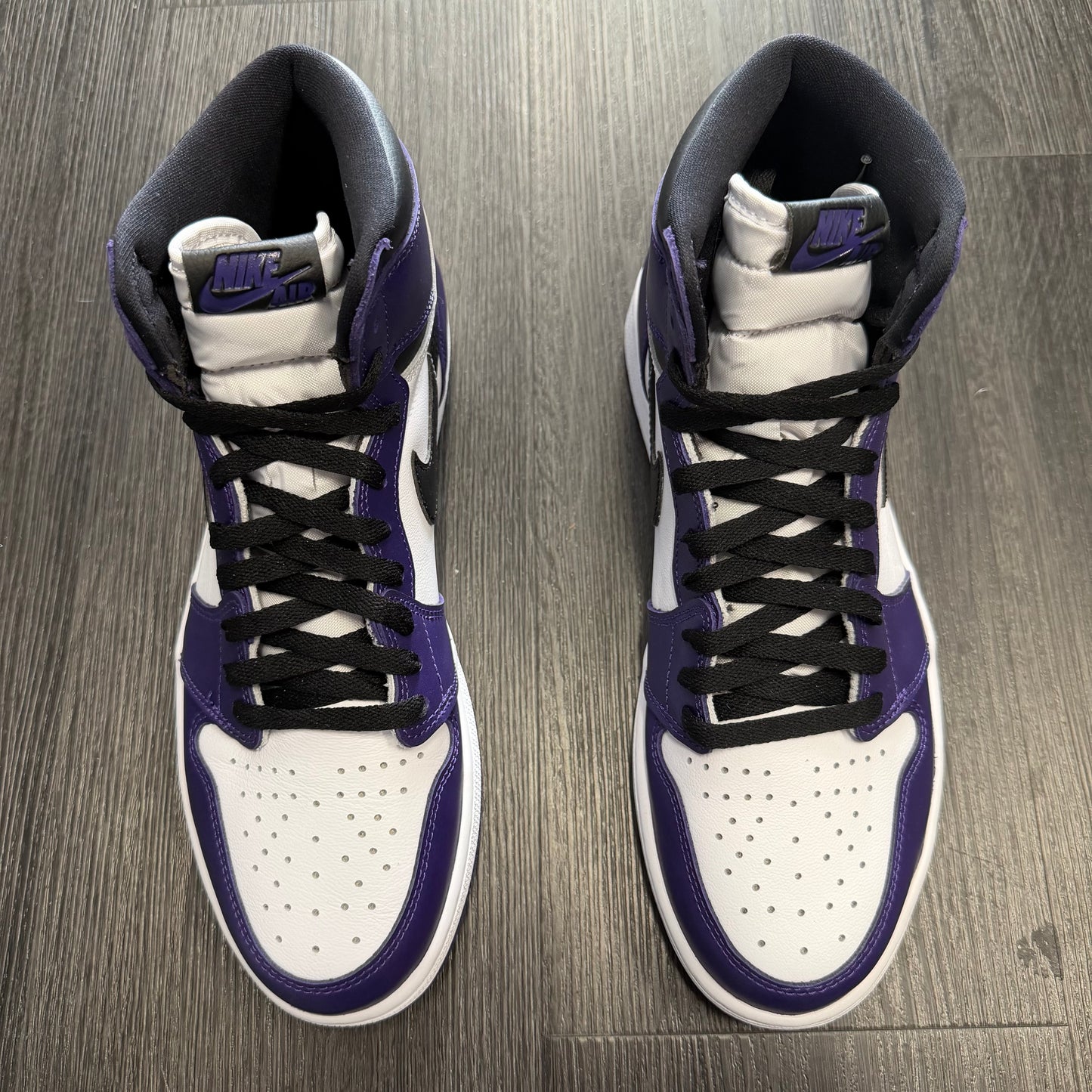 Jordan 1 Retro High Court Purple White U10