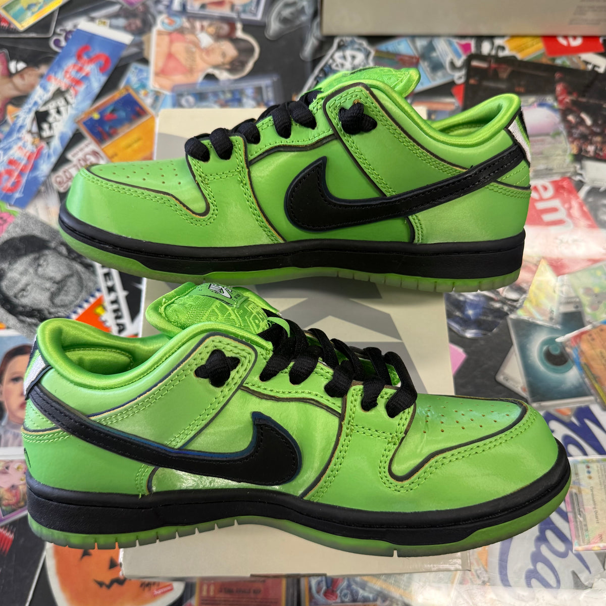 Nike SB Dunk Low Powerpuff Girls Buttercup U4.5