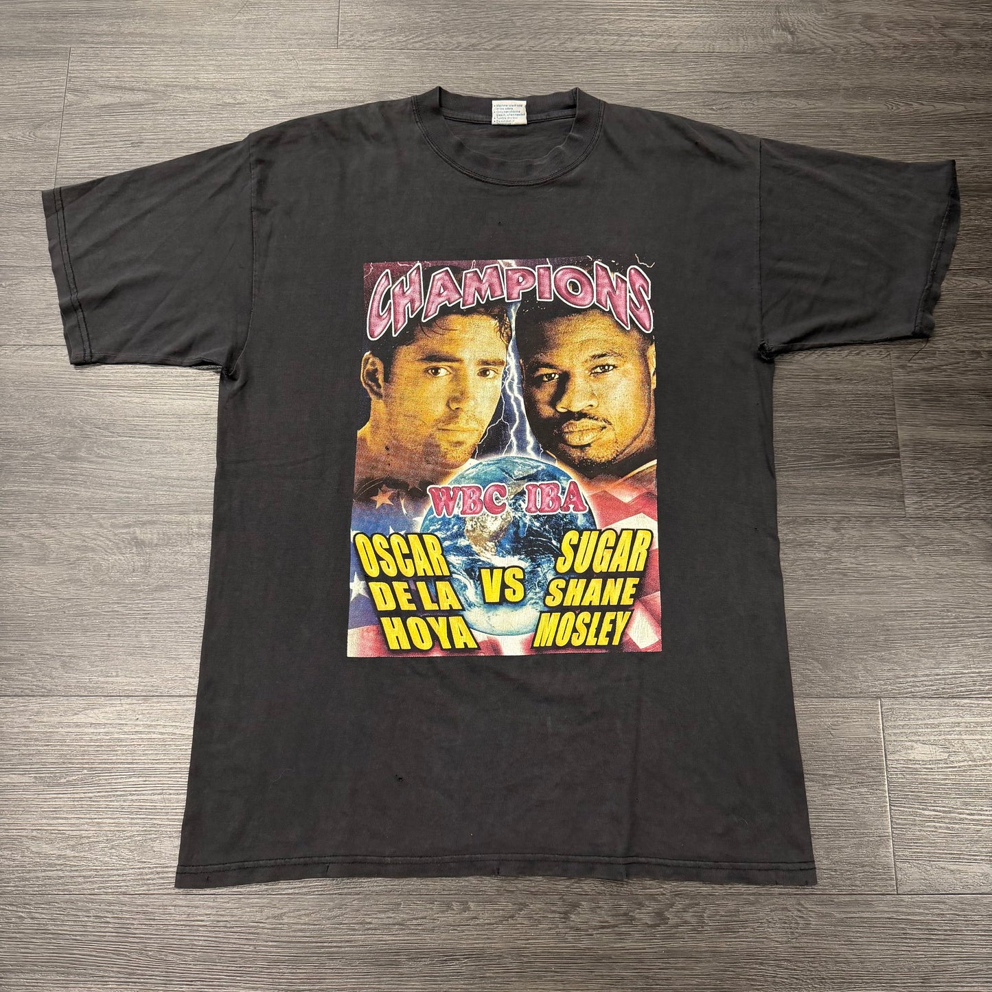 Vintage De La Hoya Sugar Shane Tee