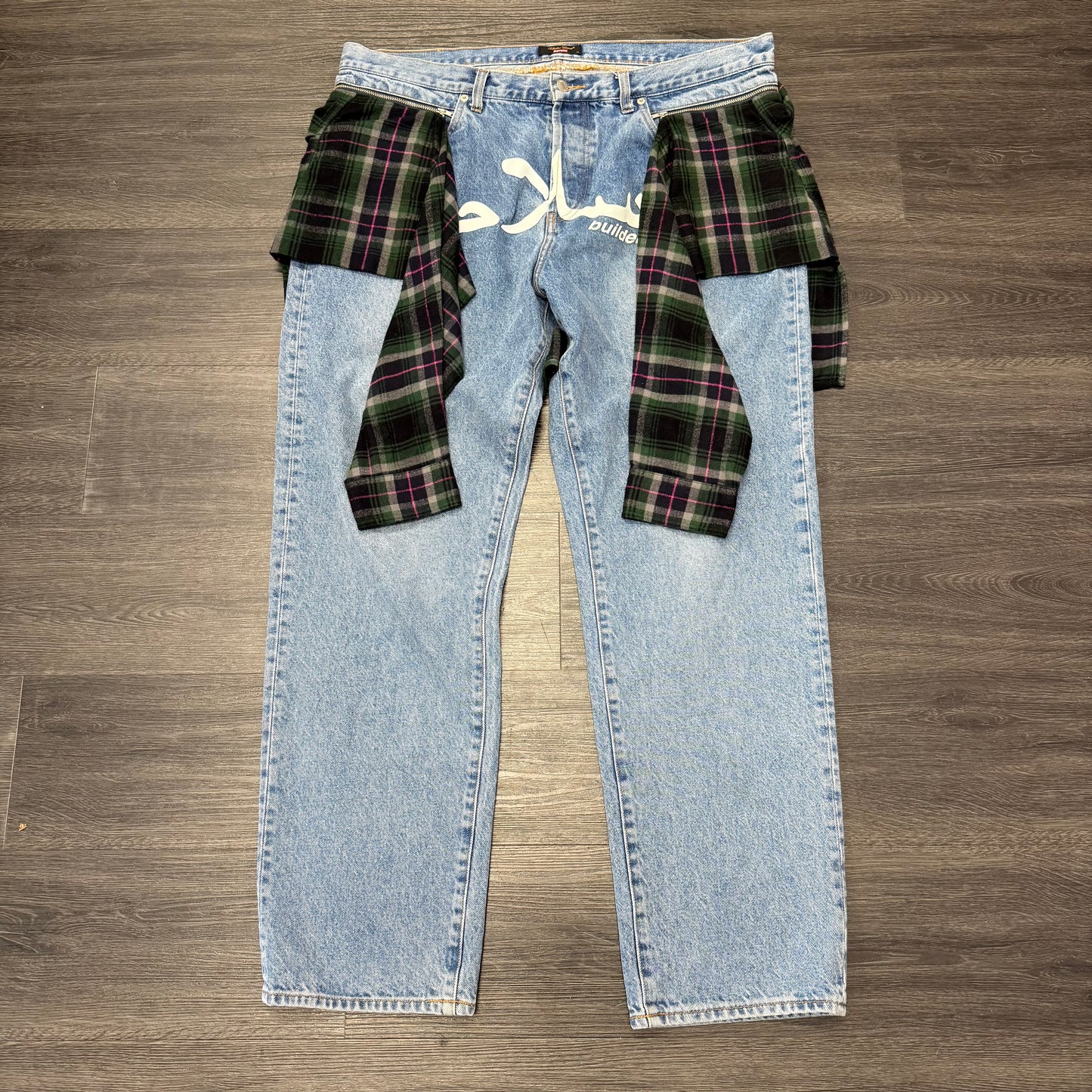 Supreme UNDERCOVER Layered Jean Washed Indigo