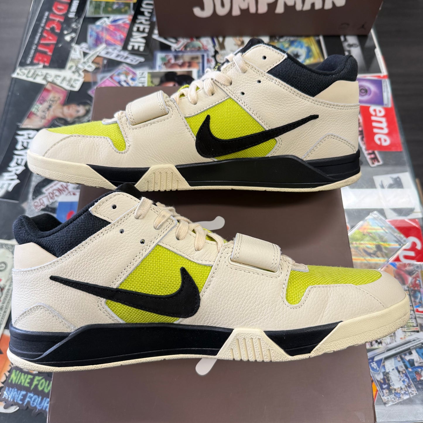 Jordan Jumpman Jack TR Travis Scott Bright Cactus U12