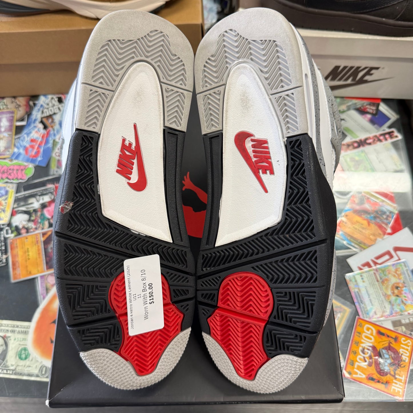 Jordan 4 Retro White Cement (2025) U11