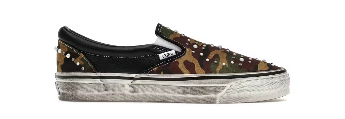 Vans LX Classic Slip-On 98 Pearlized Pack Camo Black