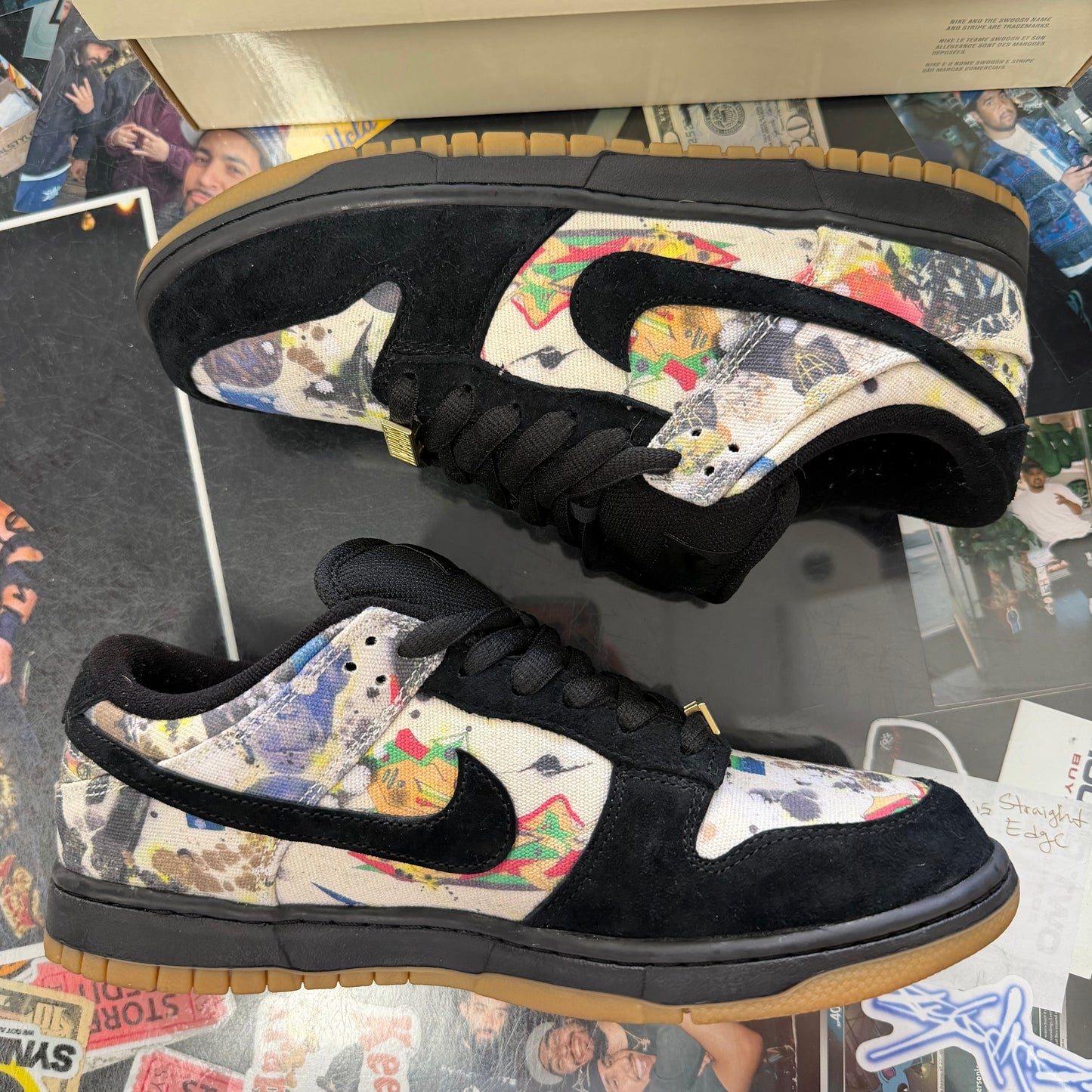 Nike SB Dunk Low Supreme Rammellzee U9.5