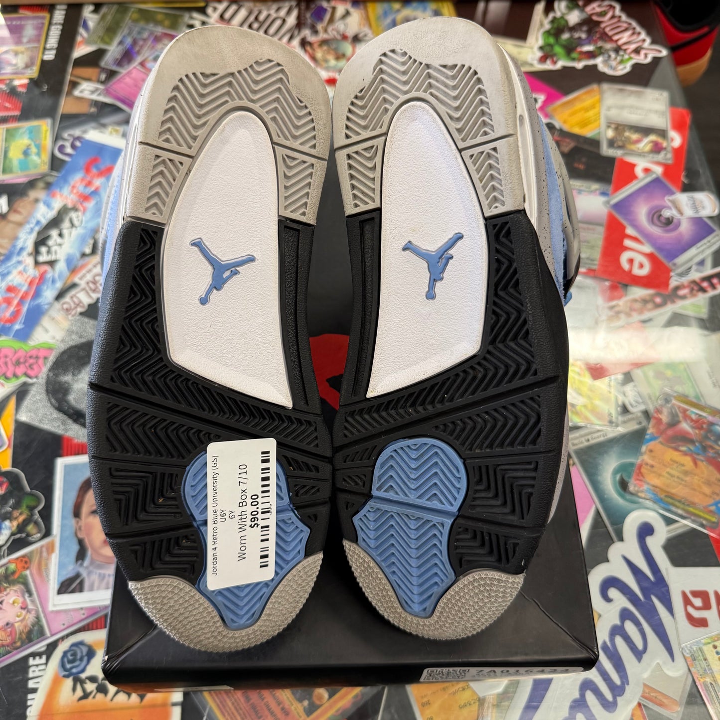 Jordan 4 Retro Blue University (GS) U6Y