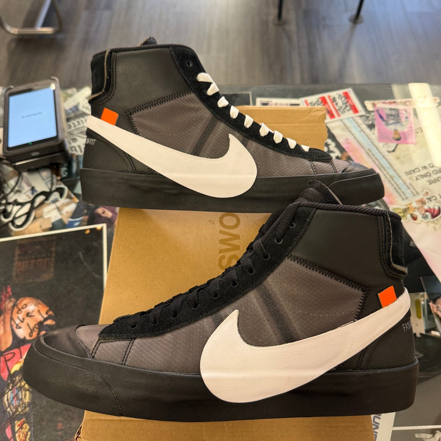 Nike Blazer Mid Off White Grim Reaper U11