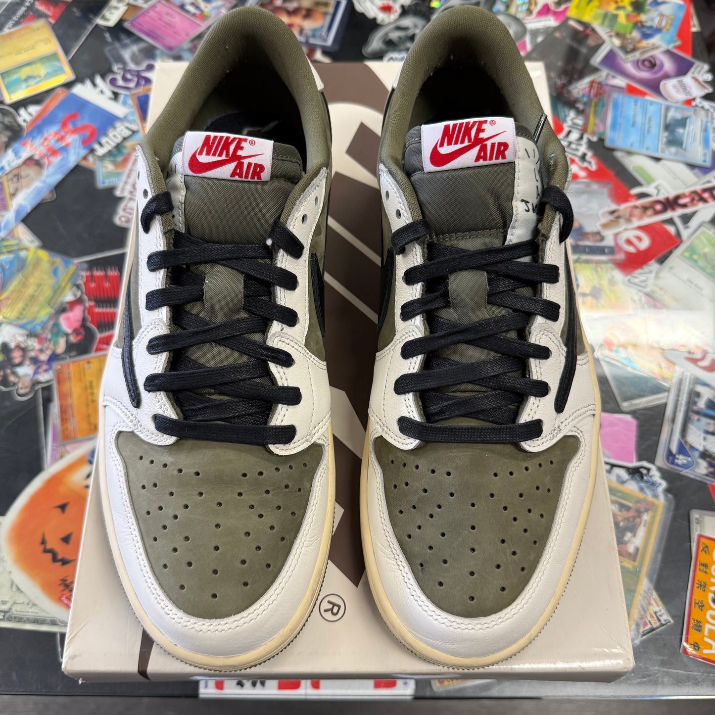 Jordan 1 Retro Low OG SP Travis Scott Medium Olive U9.5