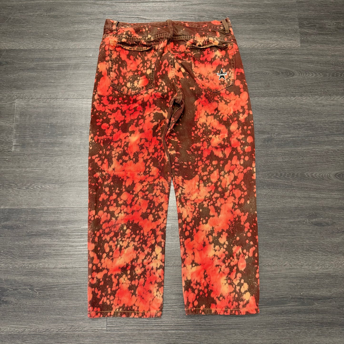 Supreme Red Denim
