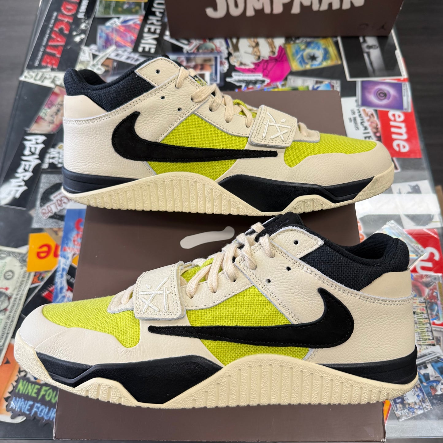 Jordan Jumpman Jack TR Travis Scott Bright Cactus U12