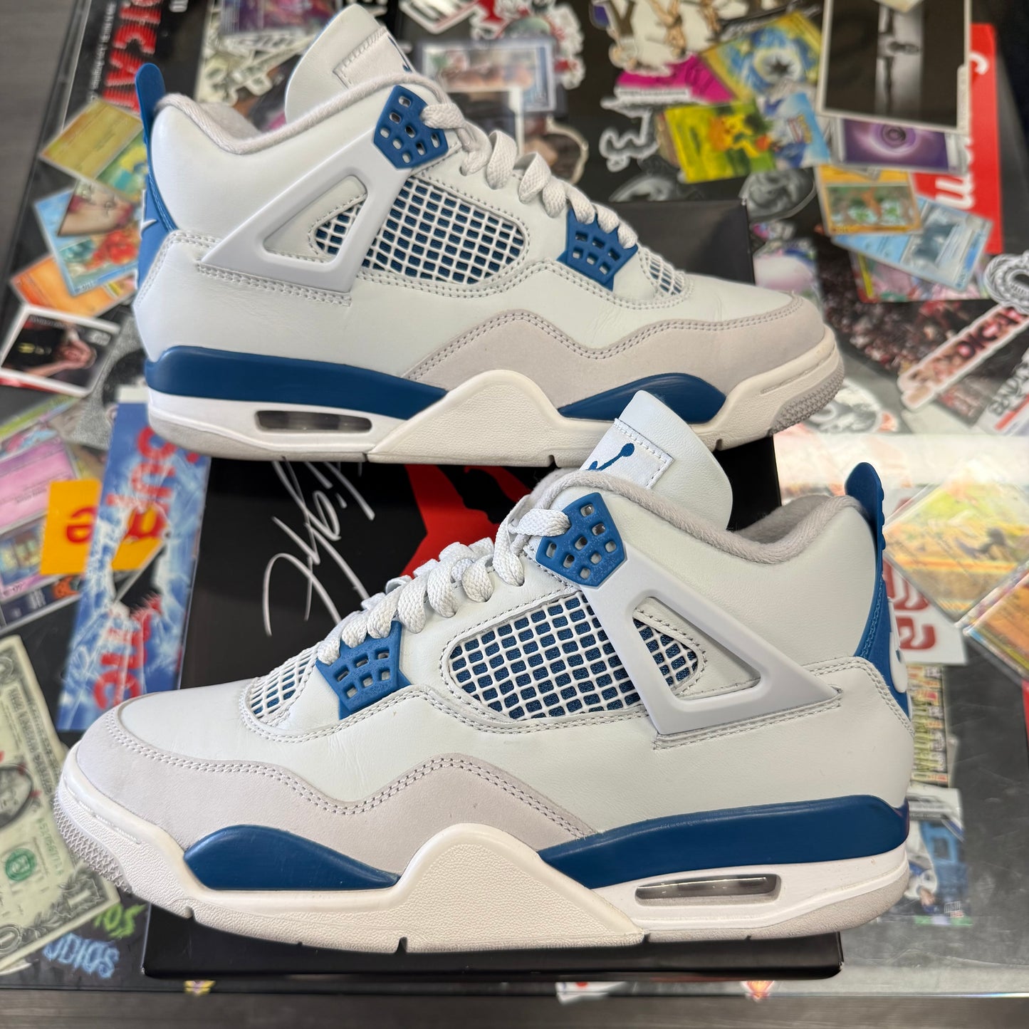 Jordan 4 Retro Military Blue (2024) U7.5