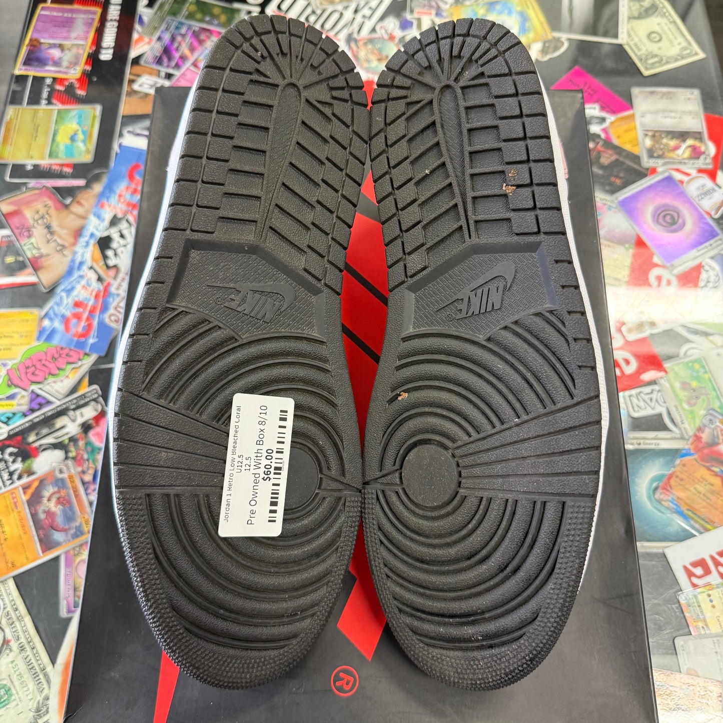 Jordan 1 Retro Low Bleached Coral U12.5