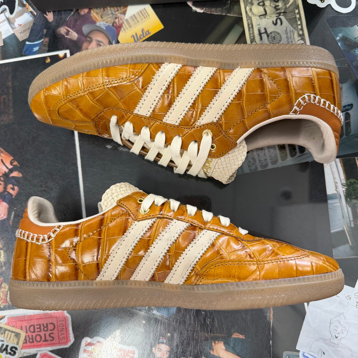 Adidas Samba Wales Bonner Brown Croc U9