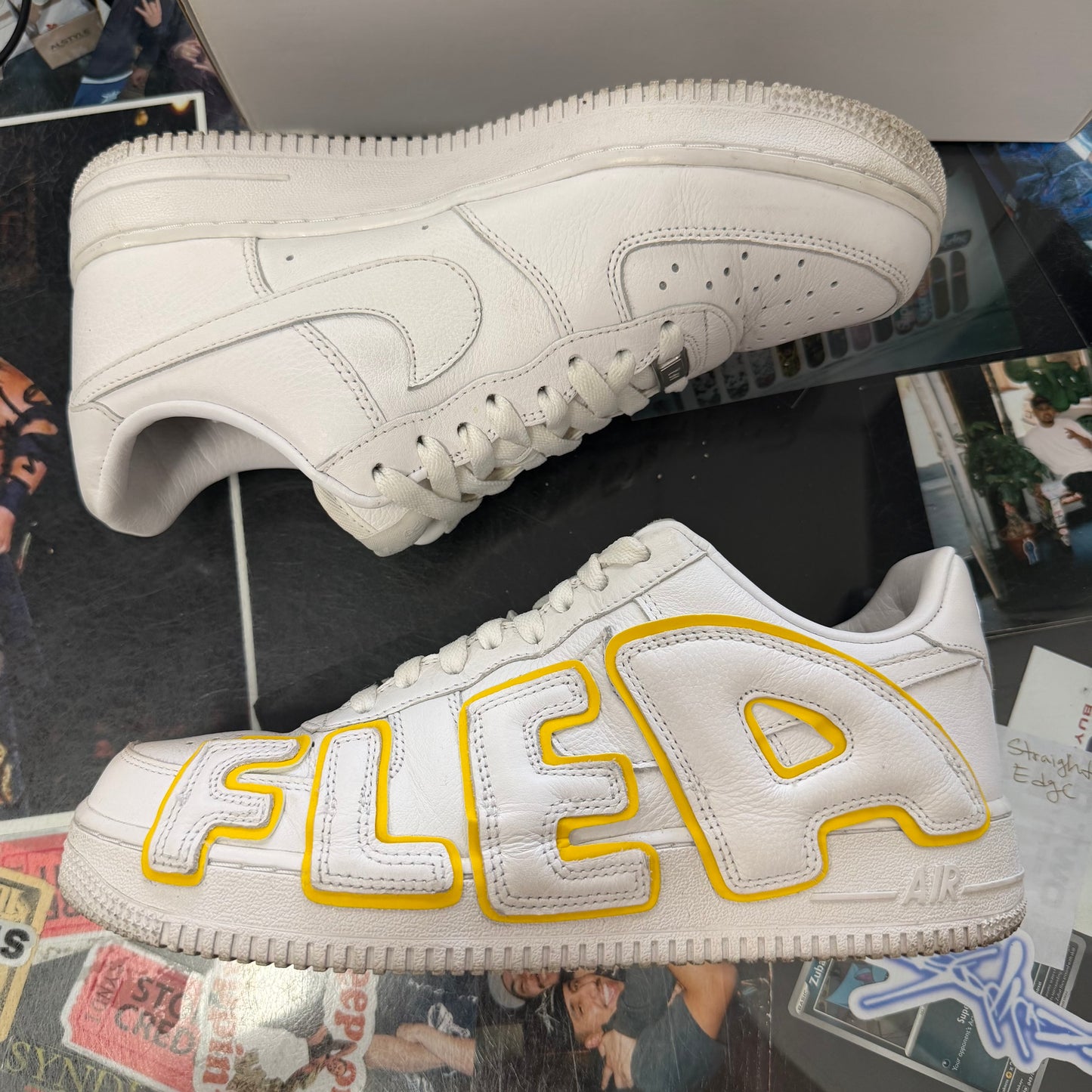 Nike Air Force 1 Low Cactus Plant Flea Market White/Red By You U8.5