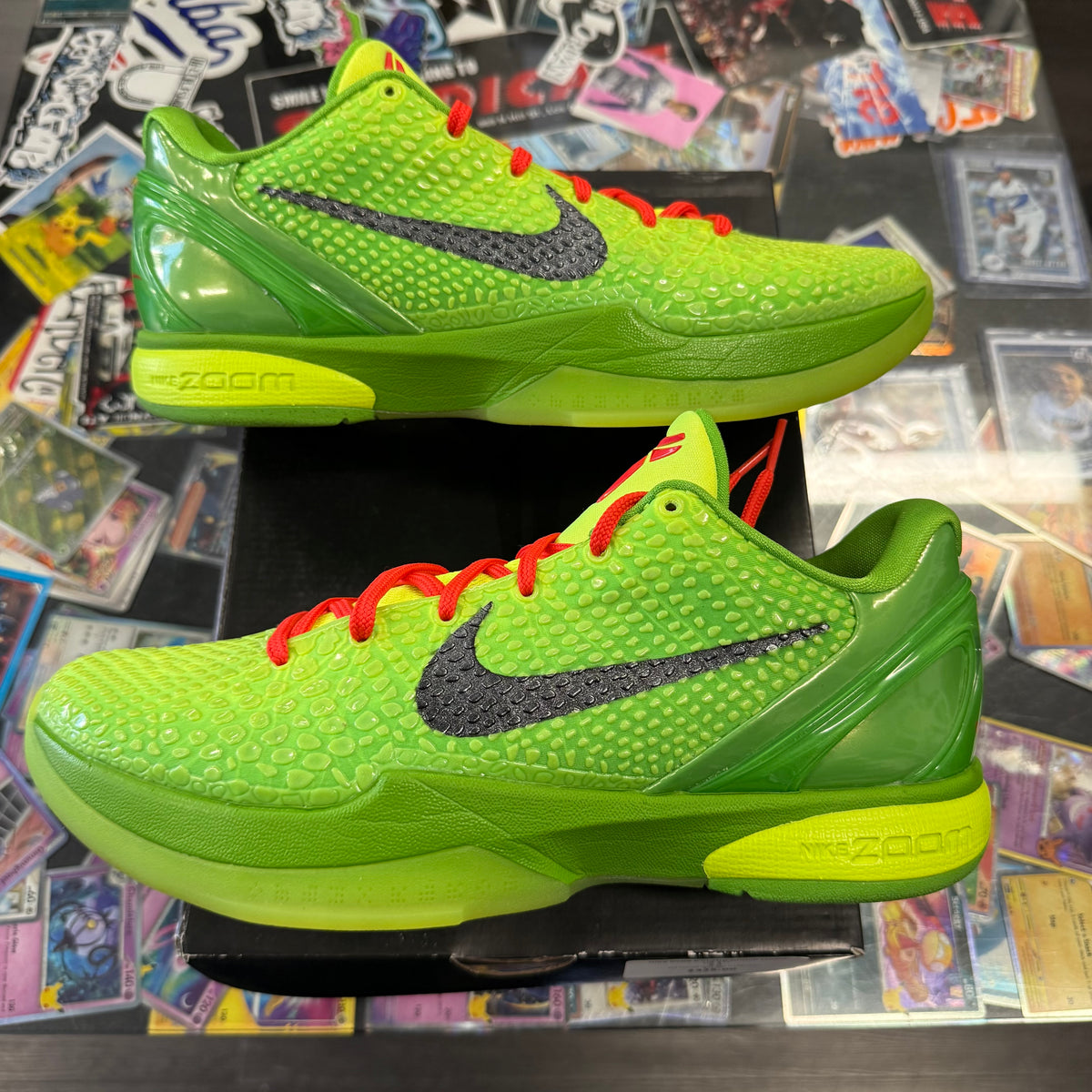 Nike Kobe 6 Protro Grinch (2020) U9.5**