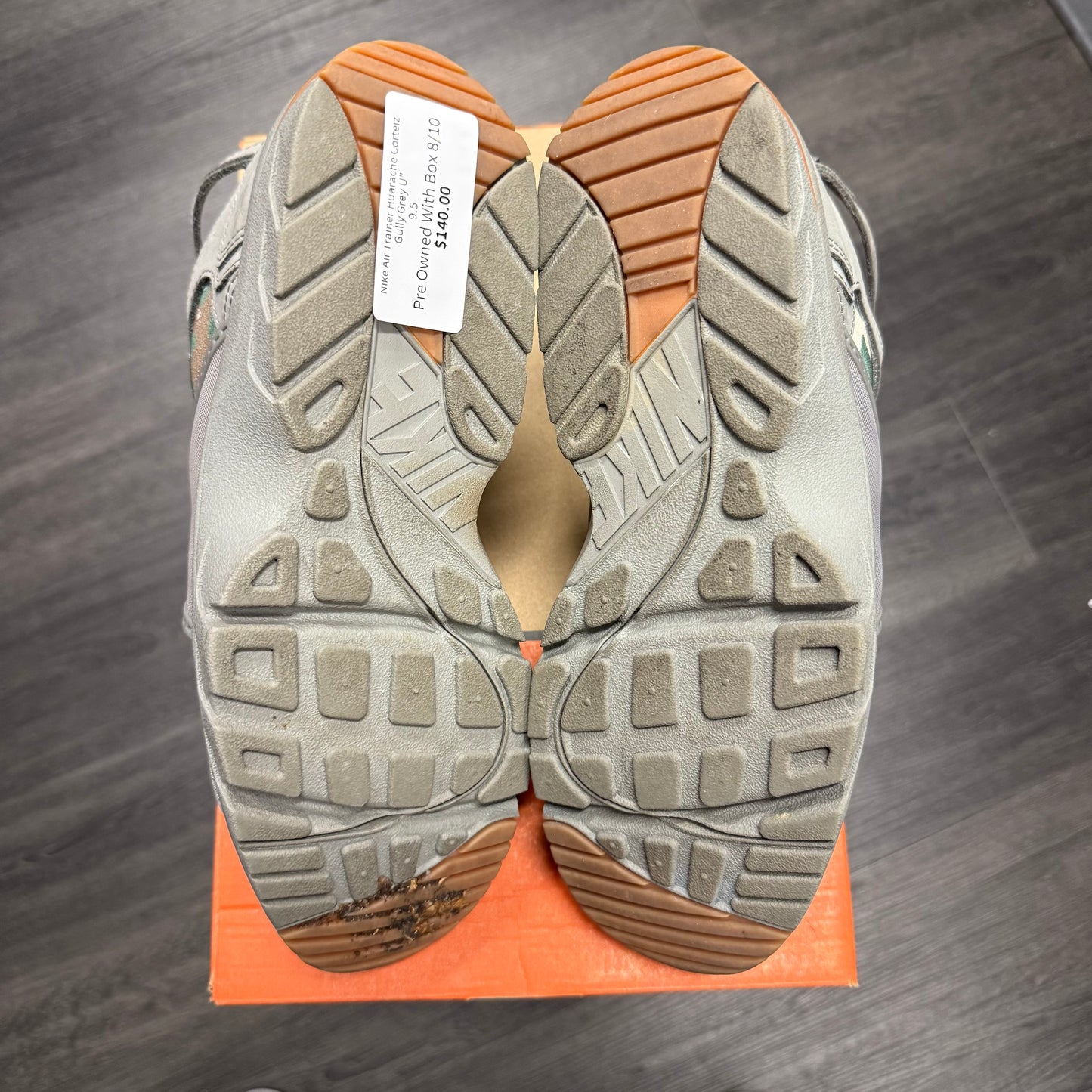 Nike Air Trainer Huarache Corteiz Gully Grey U”