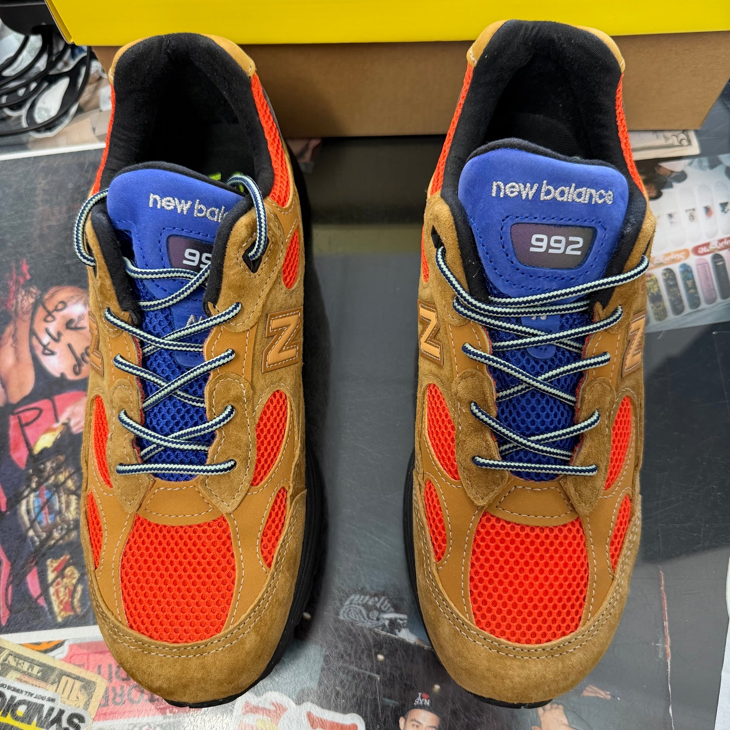 New Balance 992 MiUSA Action Bronson Tiger Eye U8