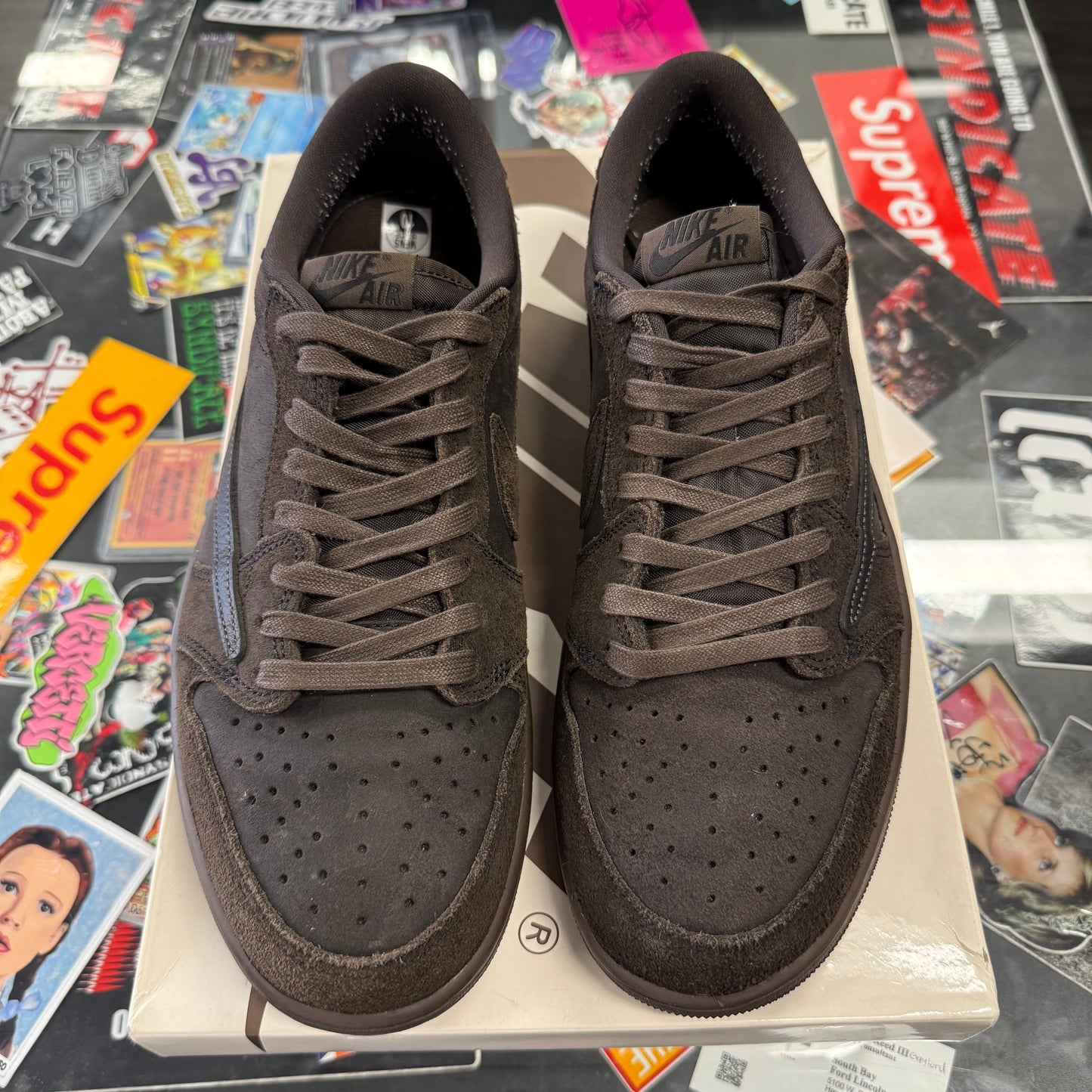 Jordan 1 Retro Low OG SP Travis Scott Velvet Brown U10