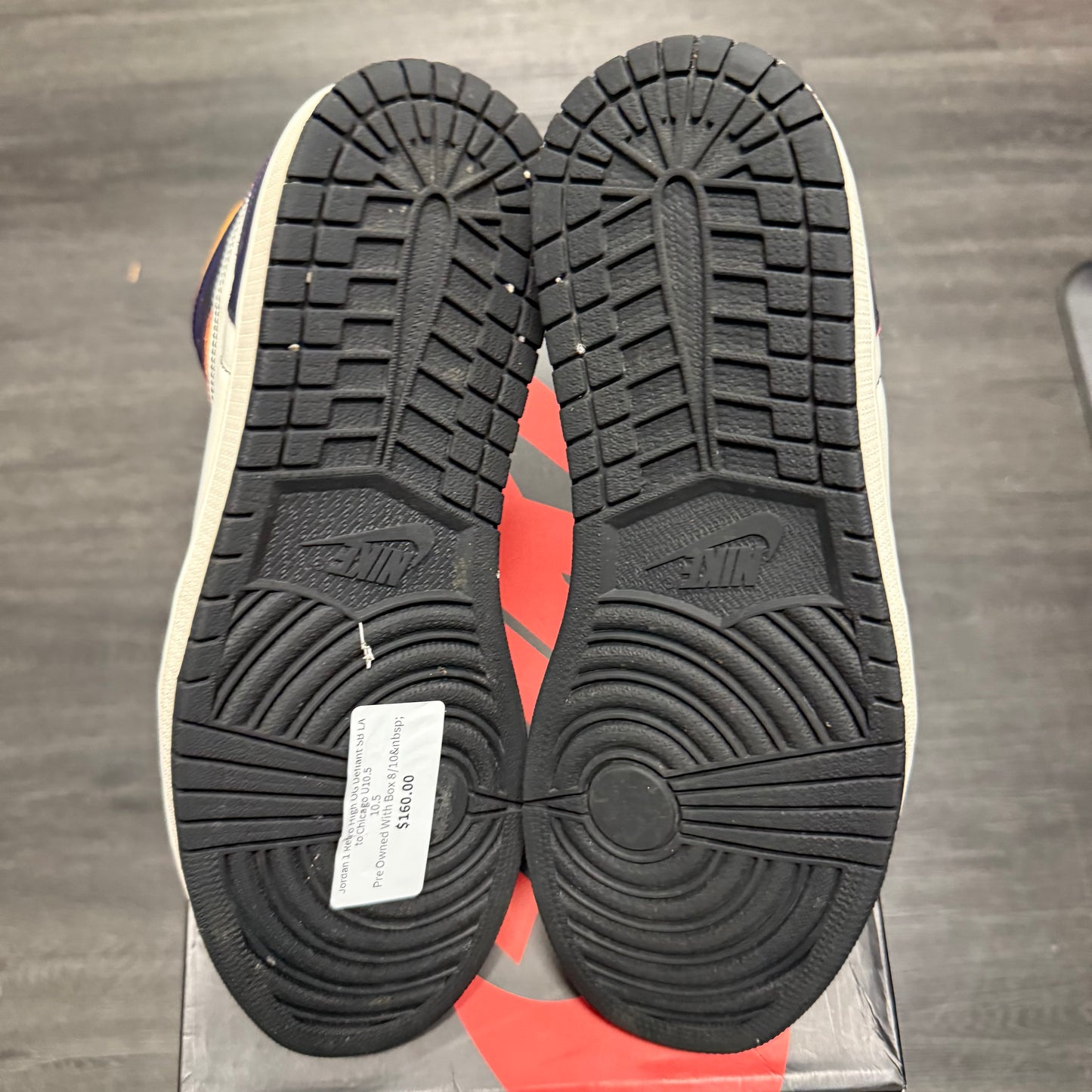 Jordan 1 Retro High OG Defiant SB LA to Chicago U10.5