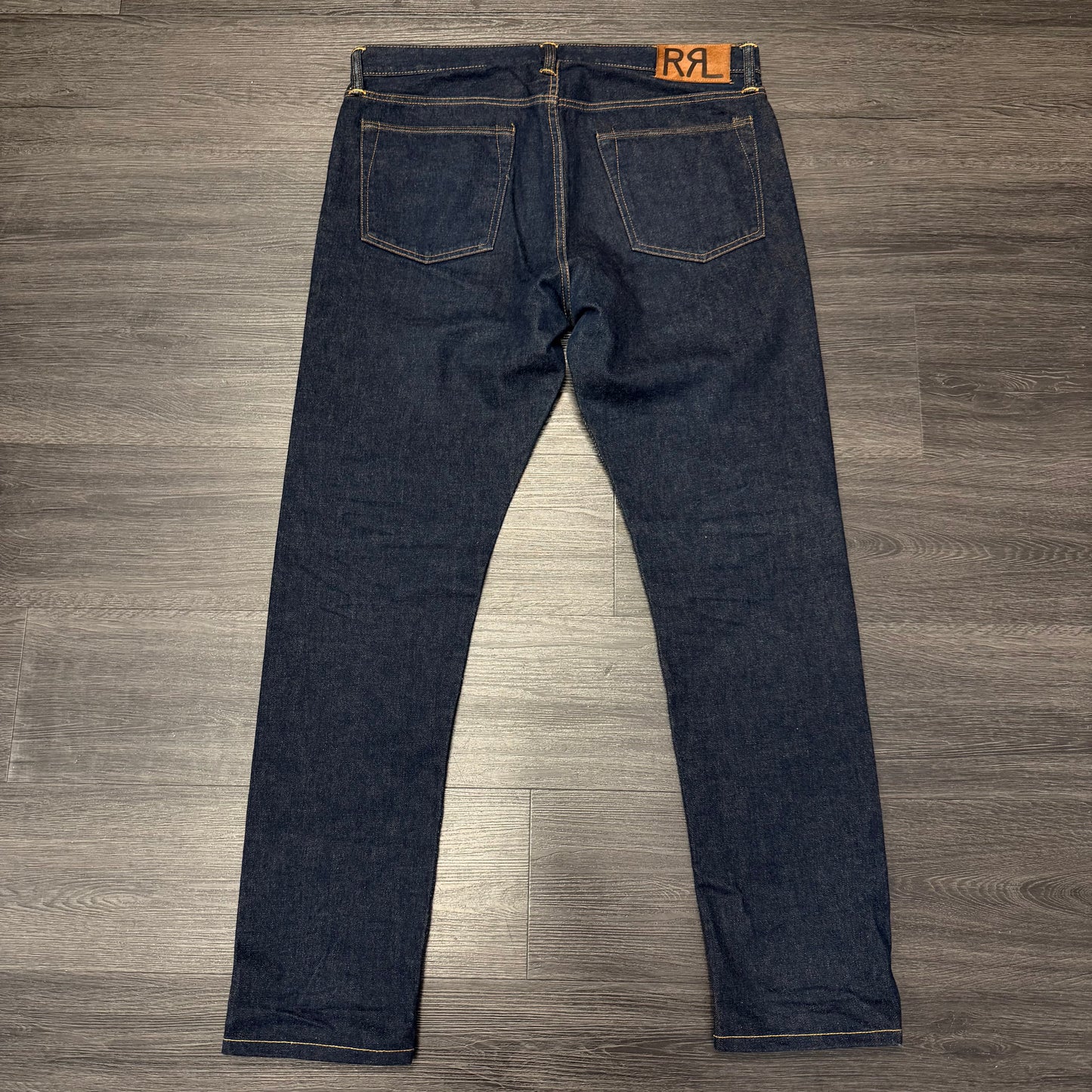 RRL Denim Slim Slevedge