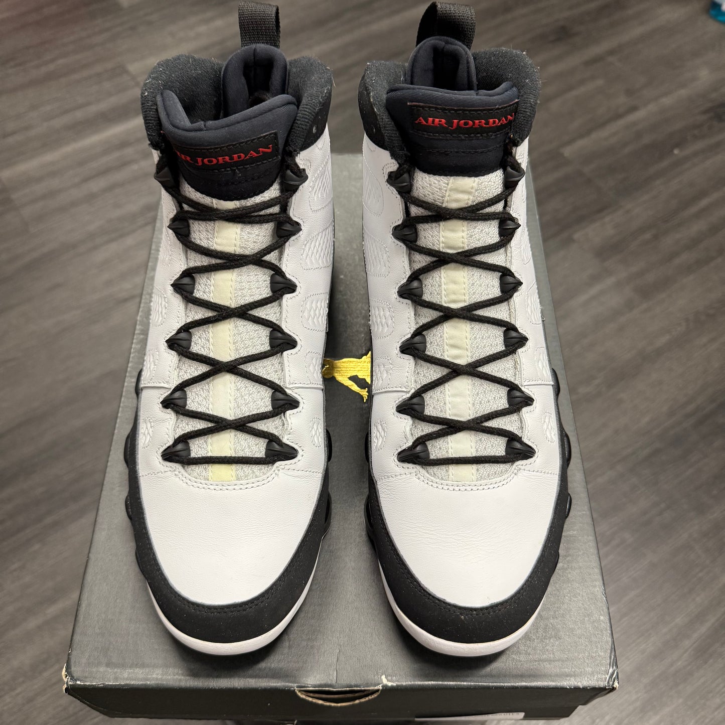 Jordan 9 Retro OG Black Red U11.5