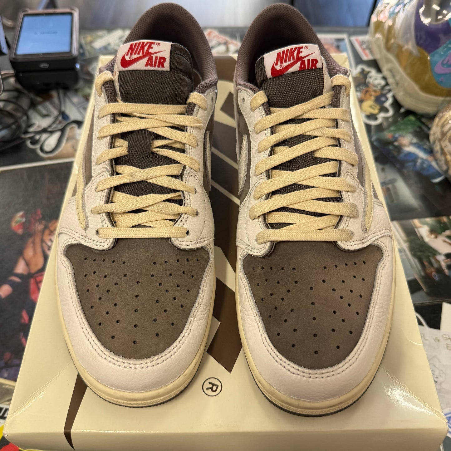 Jordan 1 Retro Low Travis Scott Reverse Mocha U10.5