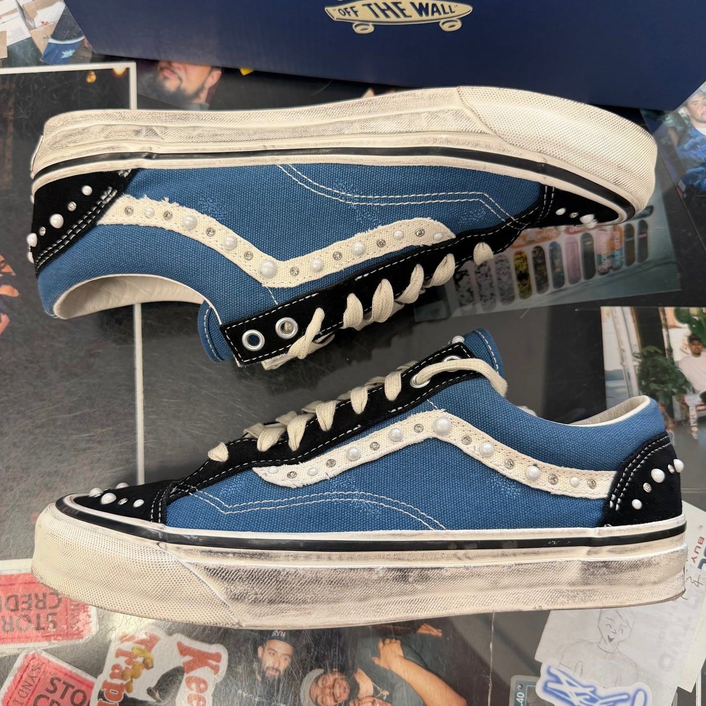 Vans LX Old Skool 36 Pearlized Pack Black Navy U10