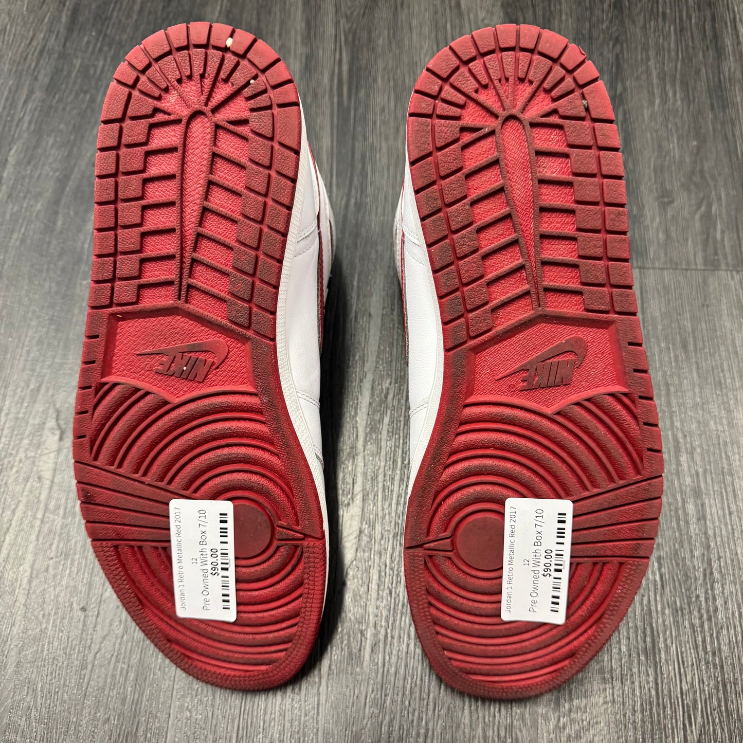 Jordan 1 Retro Metallic Red 2017