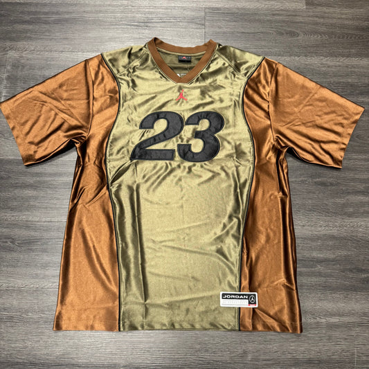 Supreme Jordan Jersey Olive Brown