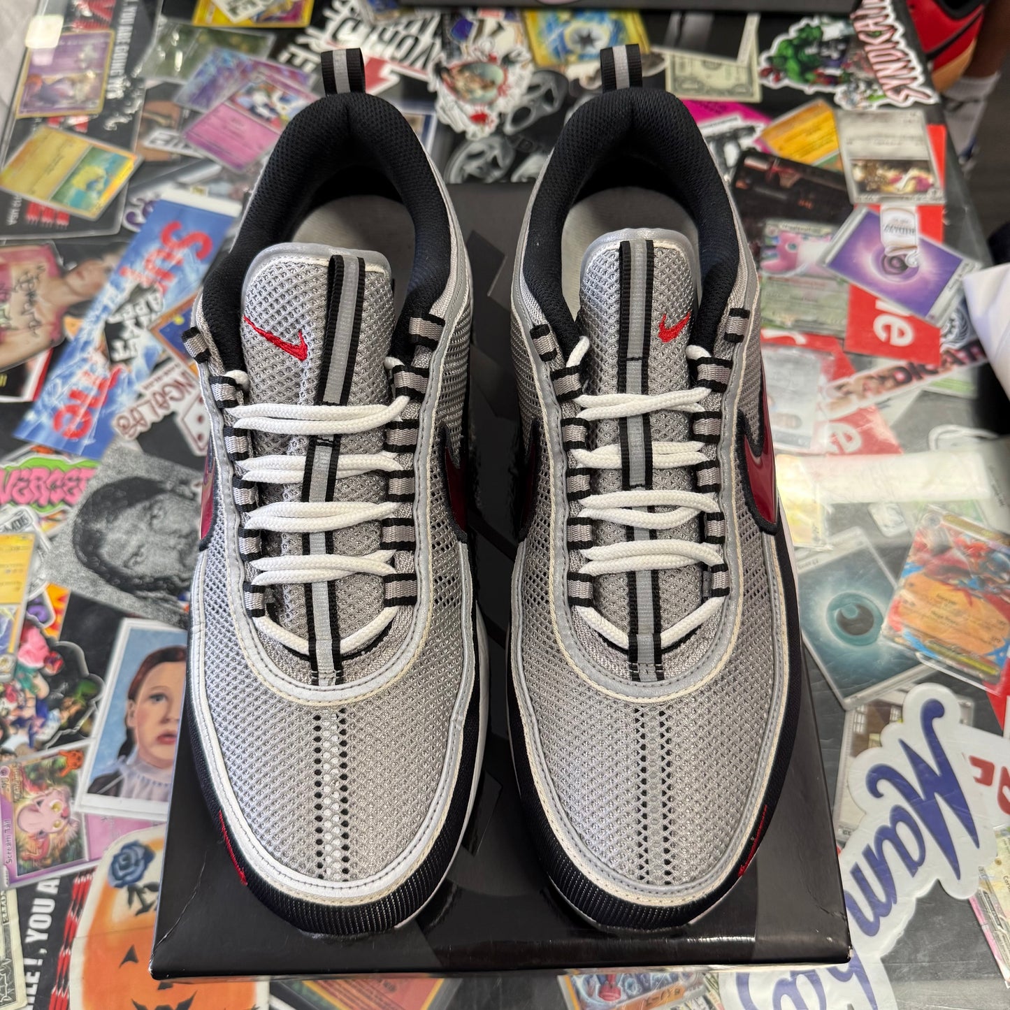 Nike Air Zoom Spiridon Og Black Sport Red U