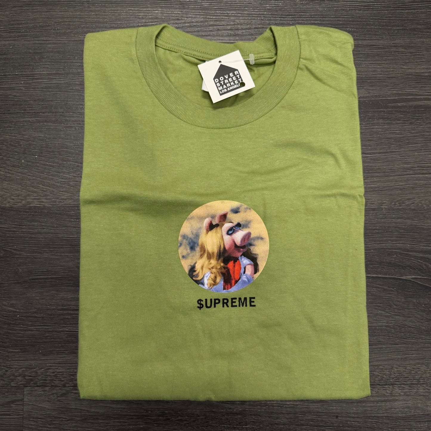 Supreme Miss Piggy Tee Green