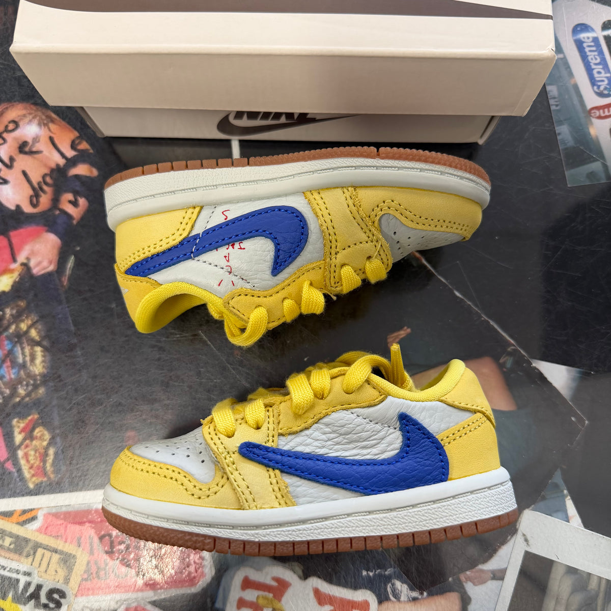 Jordan 1 Retro Low OG SP Travis Scott Canary (TD)