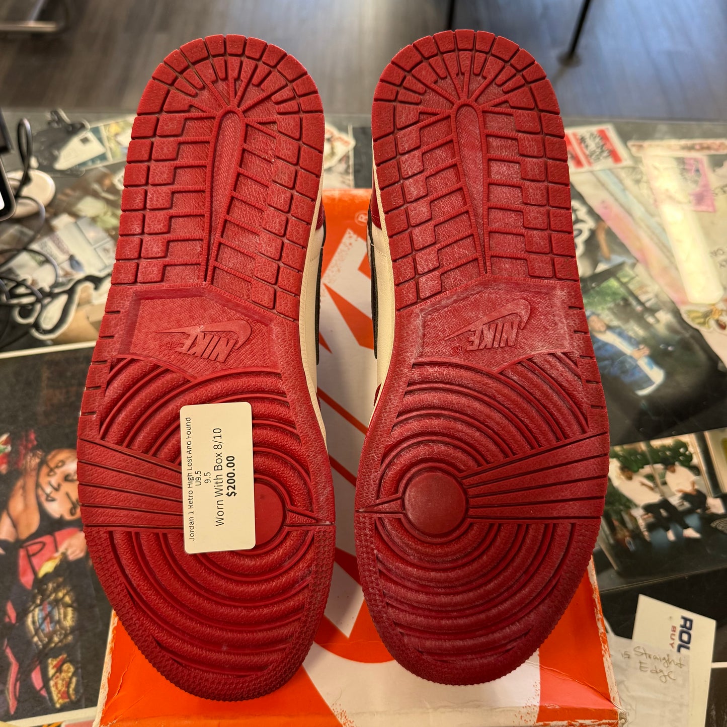 Jordan 1 Retro High Lost And Found U9.5
