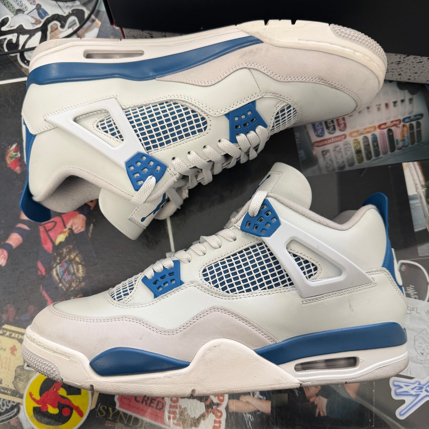 Jordan 4 Retro Military Blue 2024 U13